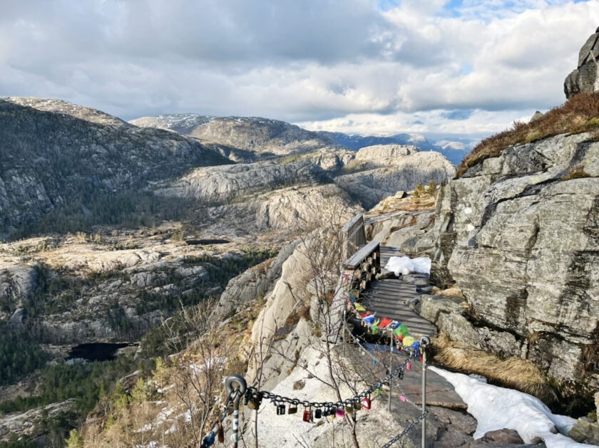 Hiking the Pulpit Rock near Stavanger