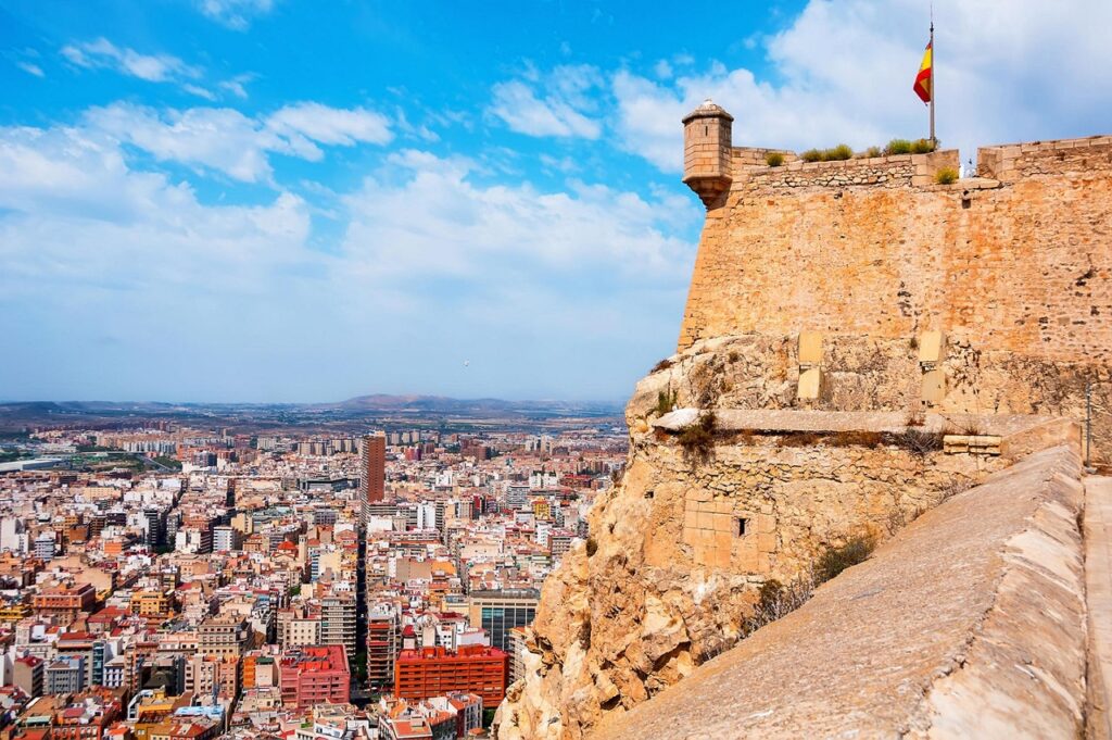 Alicante Castle of Santa Bárbara: A Hilltop Fortress with Views