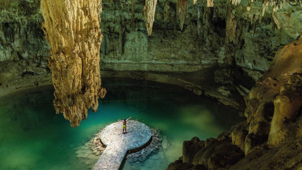 Cenote Suytun’s Underground Beauty in Valladolid