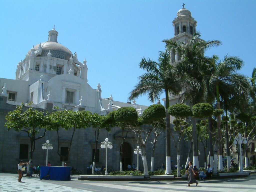 Cathedral of Veracruz in Veracruz