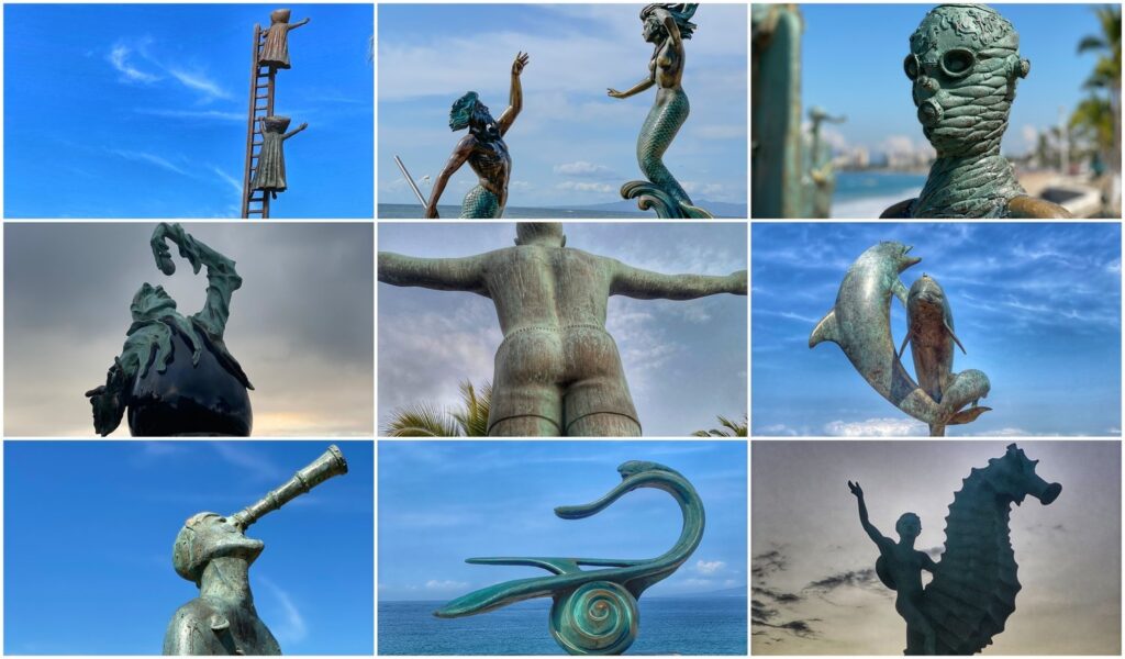 Puerto Vallarta Malecon in Puerto Vallarta