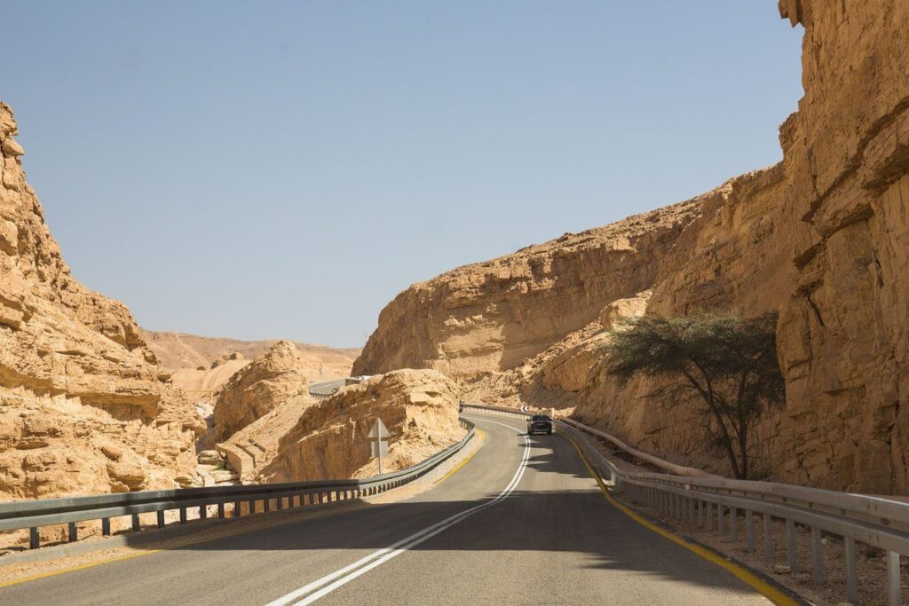 The Arava Peace Route, Negev Desert – Scenic Drive Through Desert Landscapes