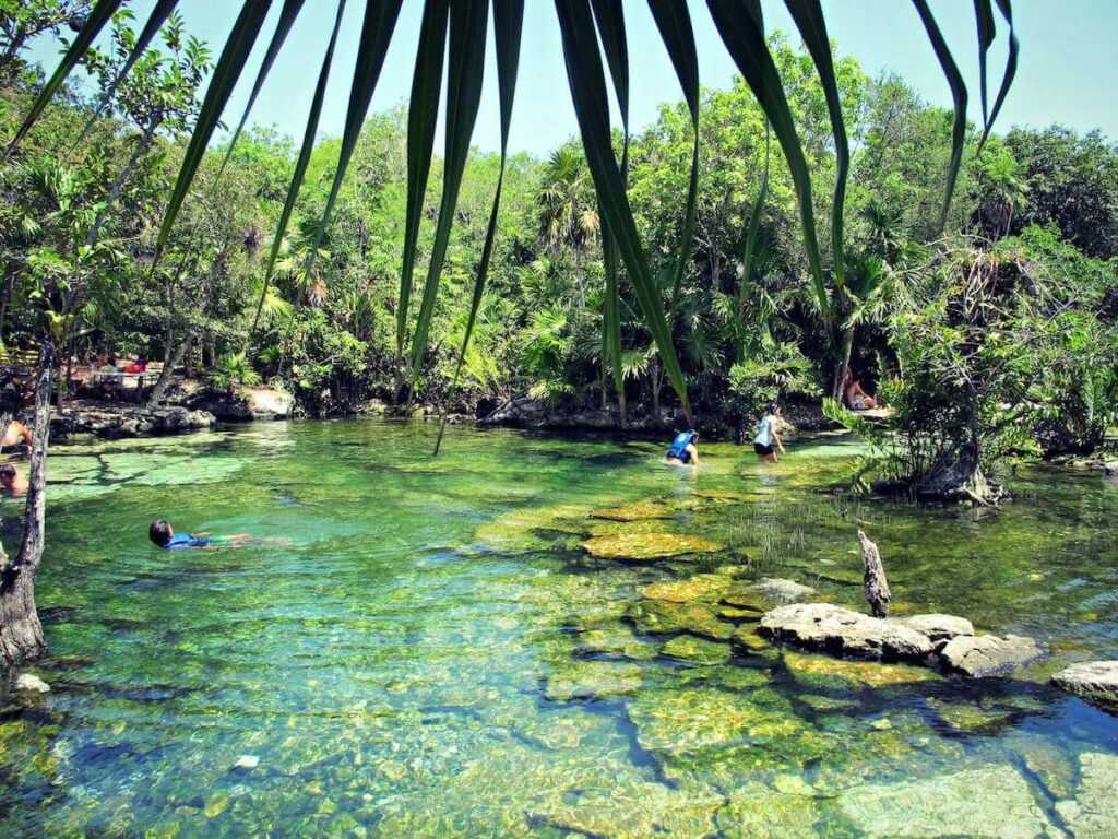 Cenote Azul in Quintana Roo