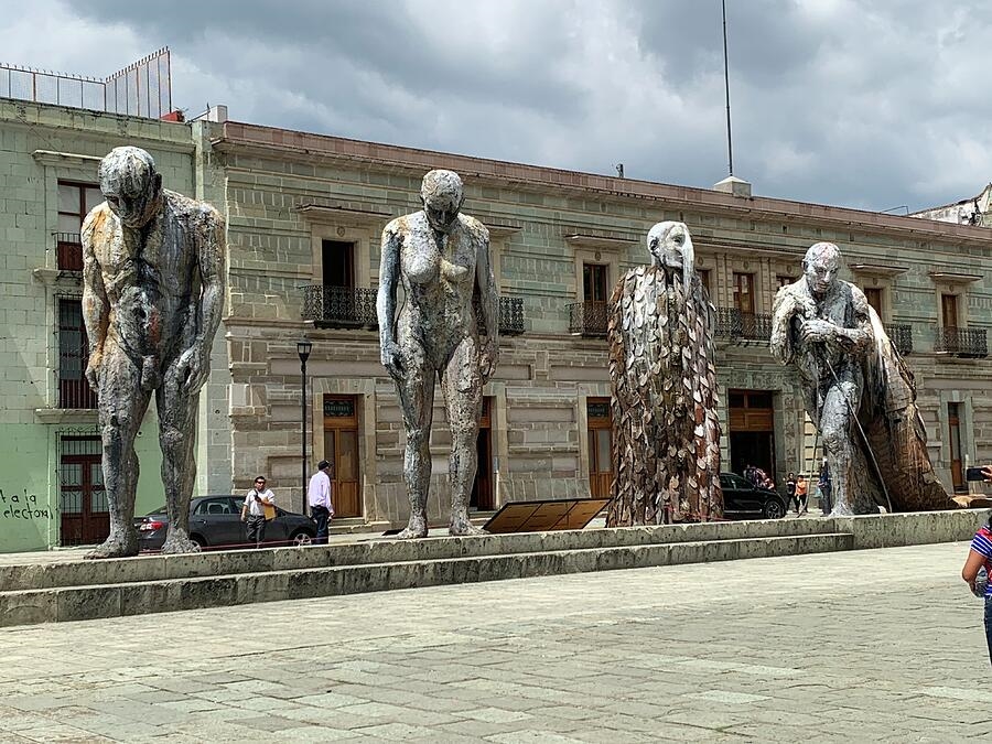 Zócalo of Oaxaca in Oaxaca