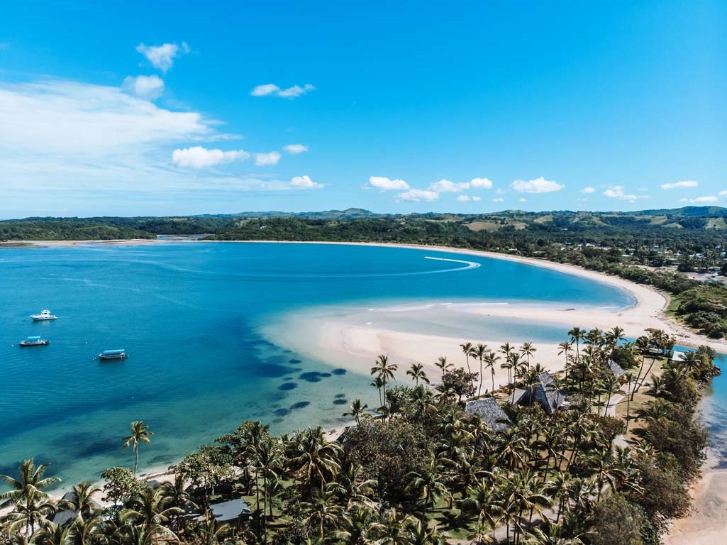 Vatulele Island Beach: Coral Sand Beach and Caves