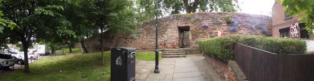 Exploring the Roman Walls of Chester