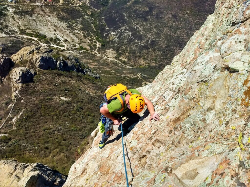 Peña de Bernal Rock Climbing in Queretaro