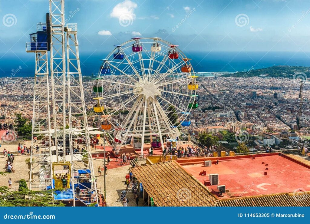 Tibidabo Amusement Park in Barcelona: Fun with City Views