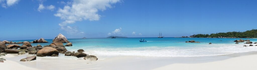 Anse La Farine, Praslin – Remote Beach Accessed by Boat