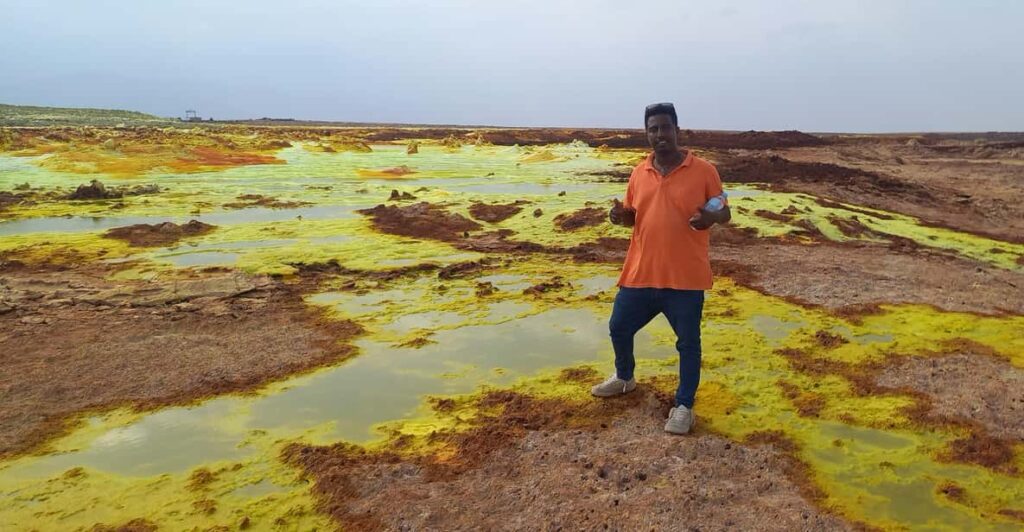 Dallol Sulphur Springs in Afar – Alien-Like Landscape