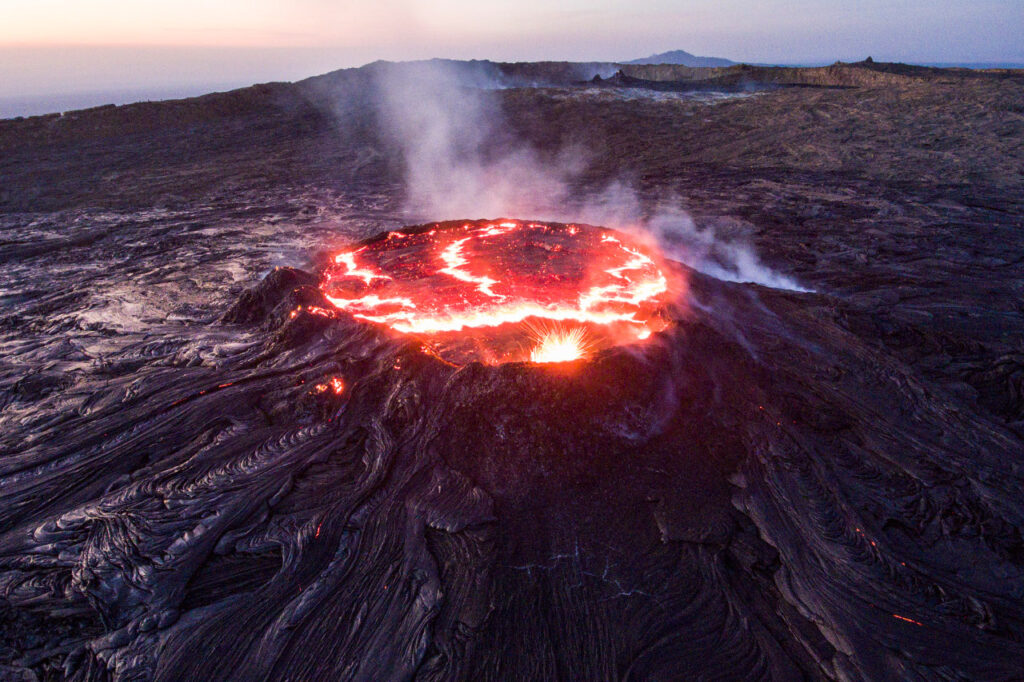 Erta Ale Volcano in Danakil Depression – Fiery Adventure