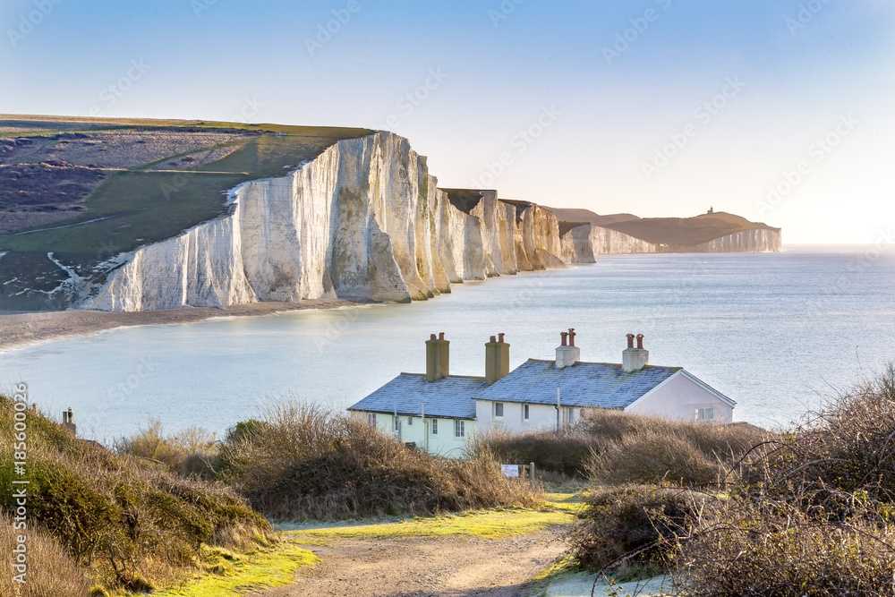 The Seven Sisters Cliffs: White Chalk Beauty