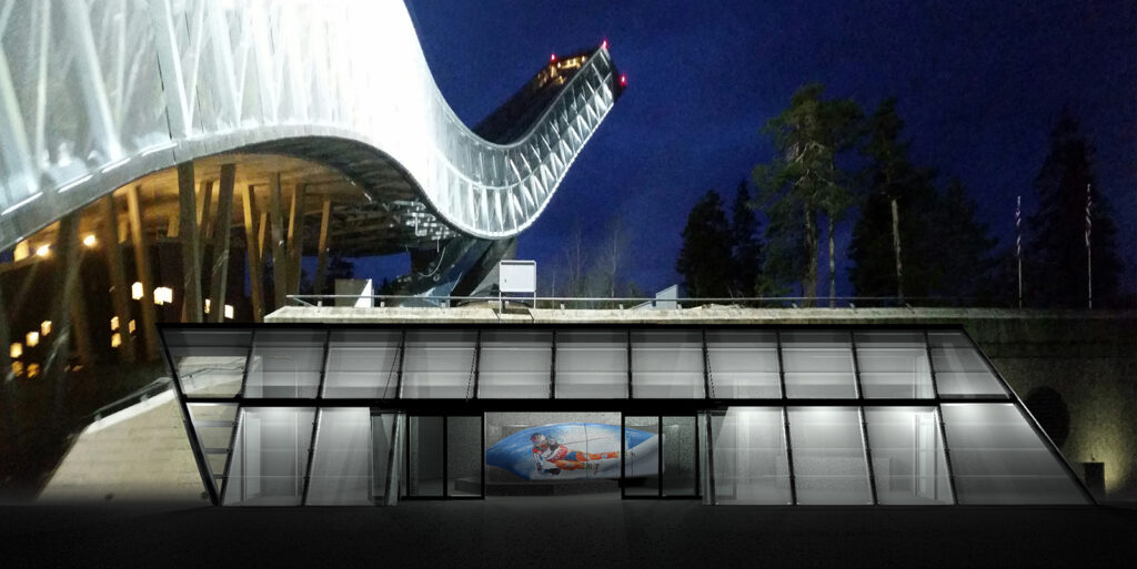 Winter Sports History at Holmenkollen Ski Museum in Oslo