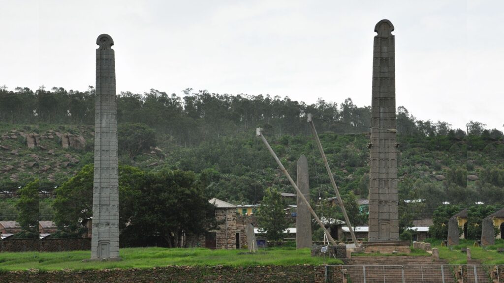 Axum Obelisks in Axum – Ancient Monolithic Wonders