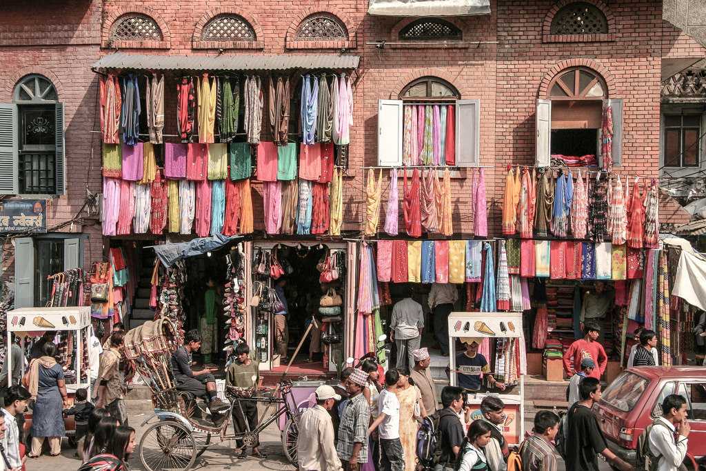 Indra Chowk: Bustling Market Square in Kathmandu