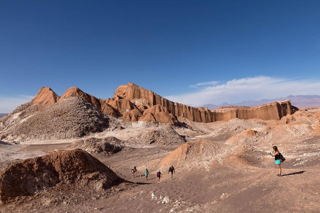 Visiting the Atacama Desert and Moon Valley, Chile