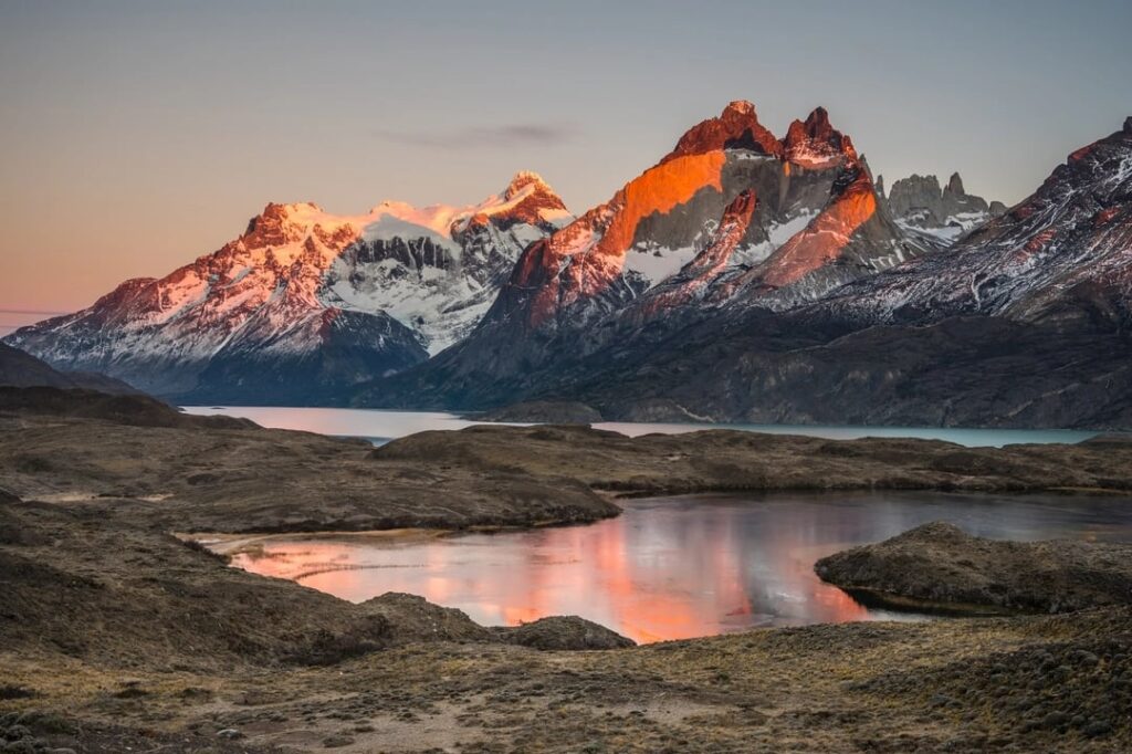 Exploring the Lagoons of Las Torres del Paine, Chile