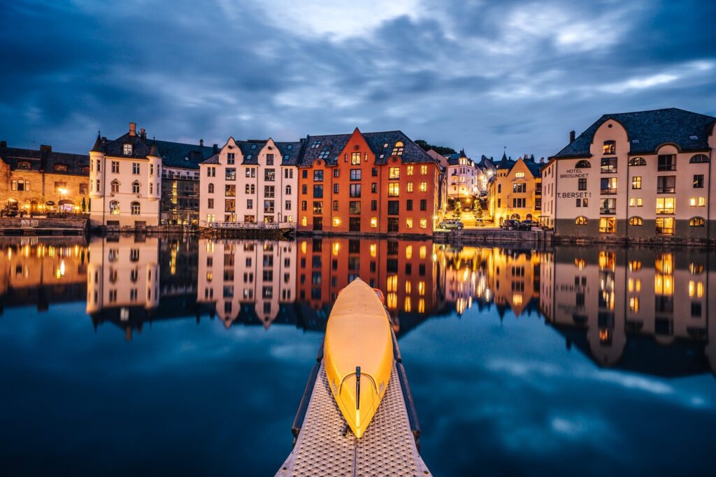 Art Nouveau Architecture in Alesund