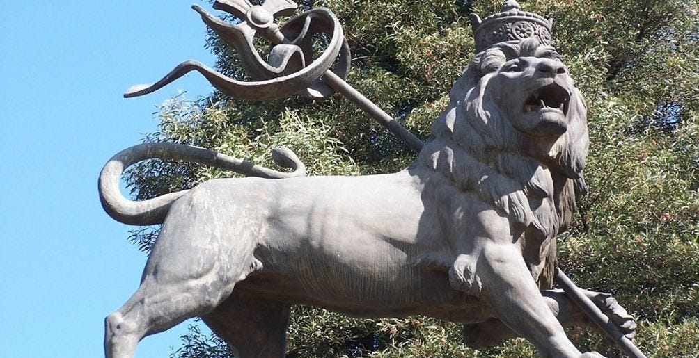 Lions of Judah Monument in Addis Ababa – Historical Icon