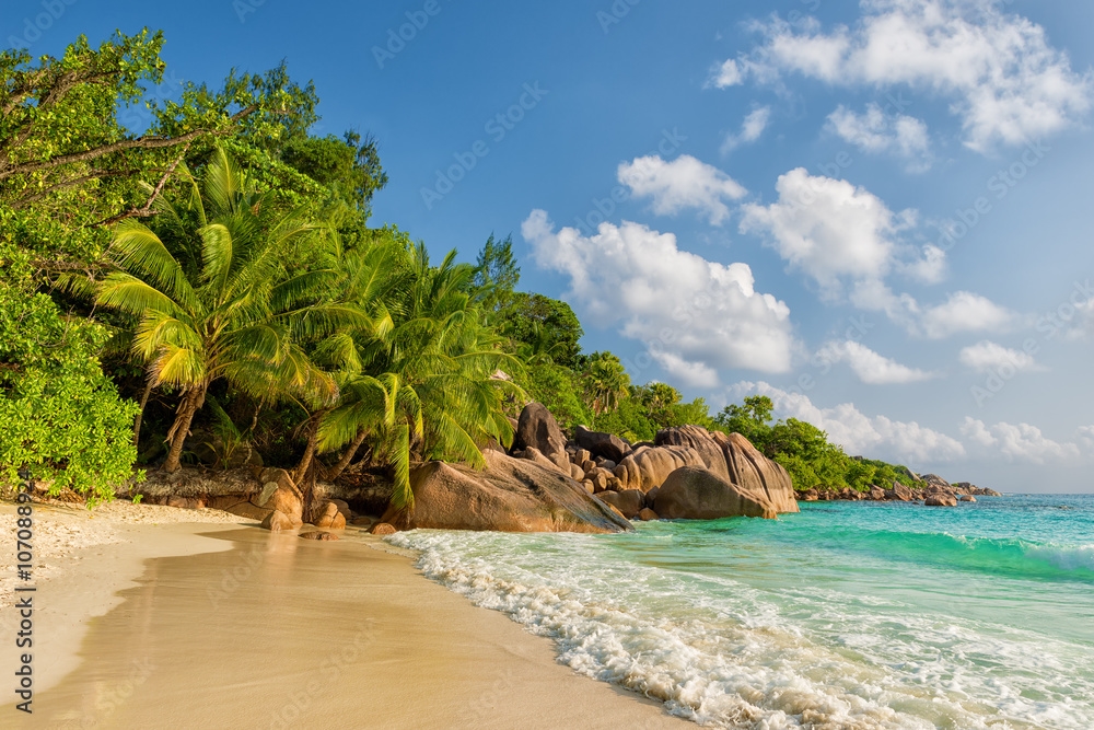 Anse Gendarme, Praslin – Small Beach for Relaxation