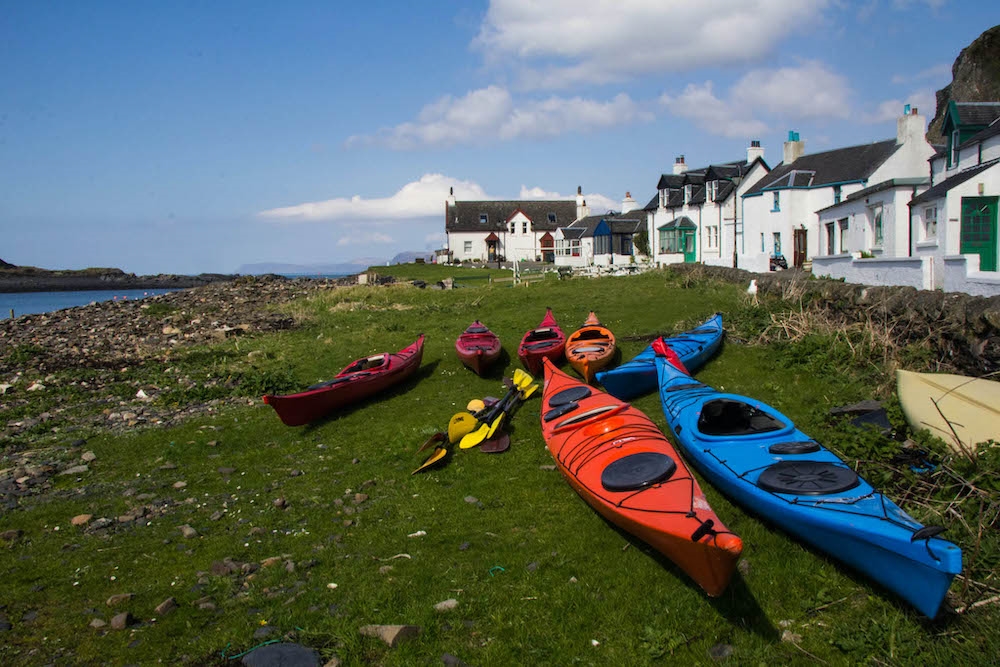 Kayaking through the Serene Waters of Austevoll