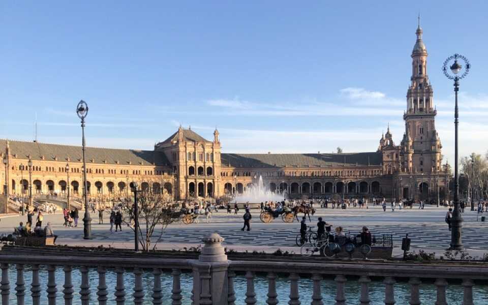 Plaza de España in Seville: Iconic Square with Canals