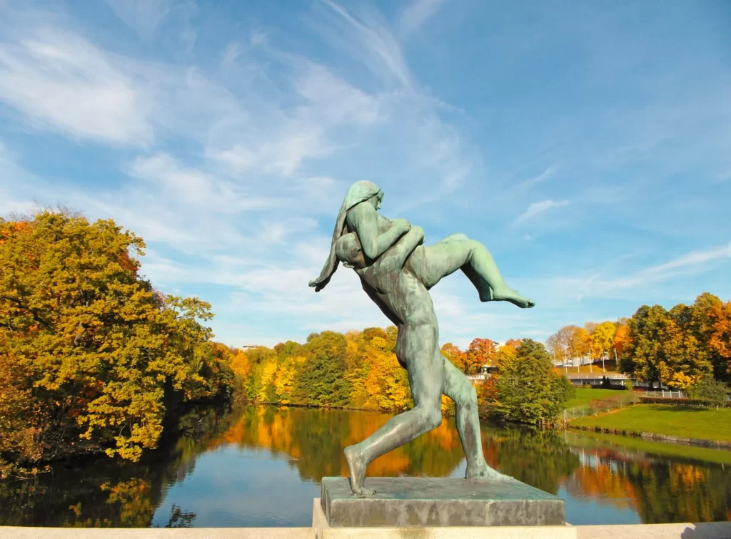 Sculpture Paradise at Vigeland Park in Oslo