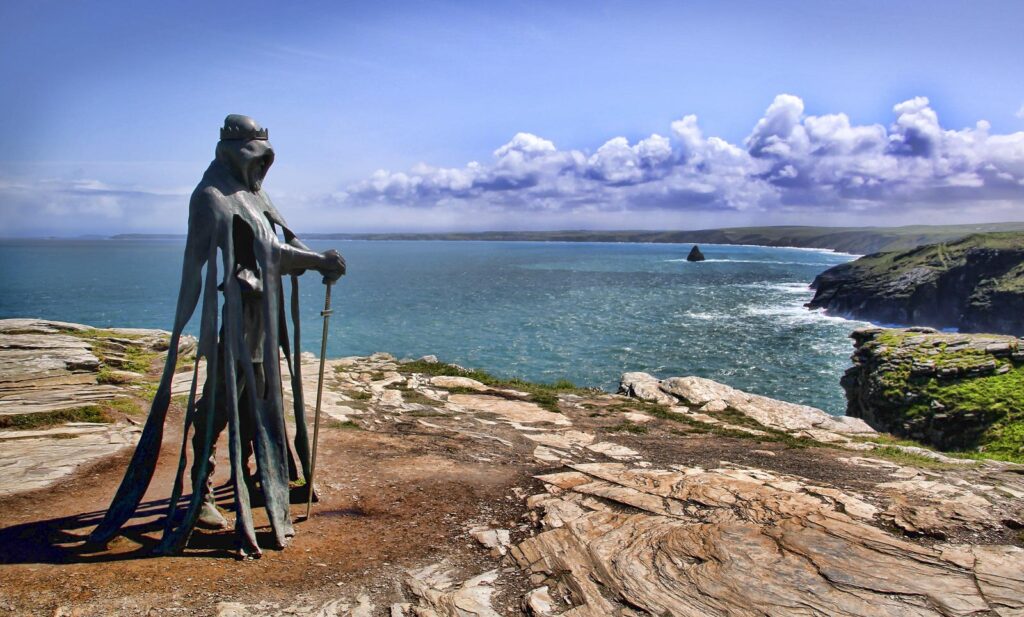 Tintagel Castle: Legendary Site of King Arthur, Cornwall