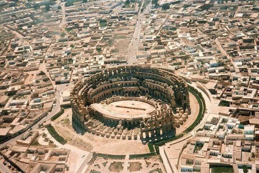 Enjoying a Family Day at El Jem Amphitheater