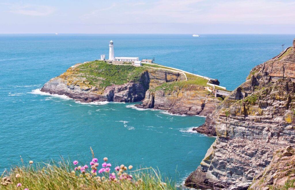 South Stack Lighthouse: Coastal Views in Wales