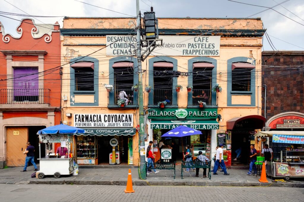 Coyoacan Historic Center in Mexico City