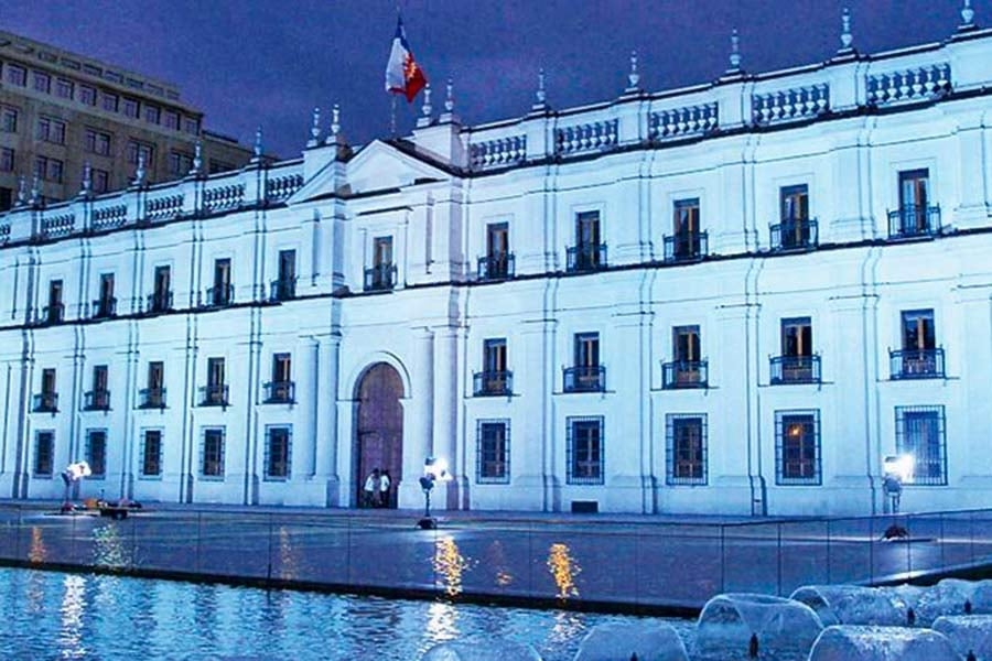 Historic Sites in La Moneda Palace, Santiago