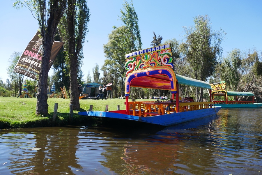 Xochimilco Canals in Mexico City