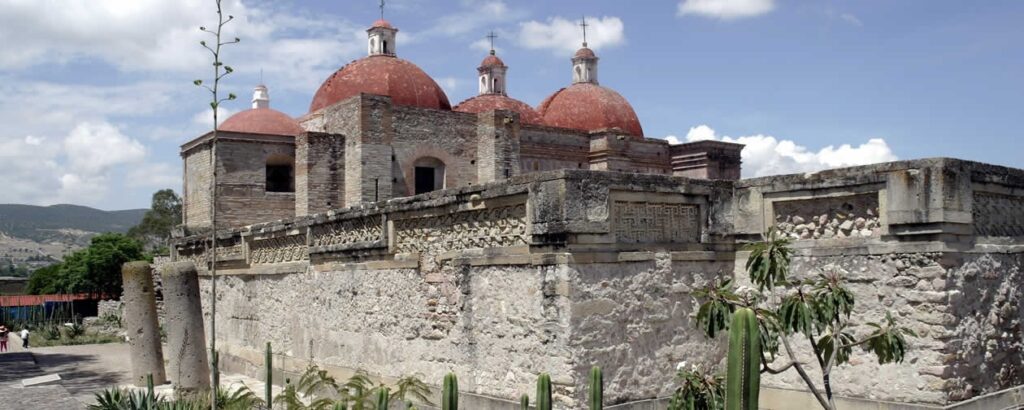 Mitla Archaeological Site in Oaxaca