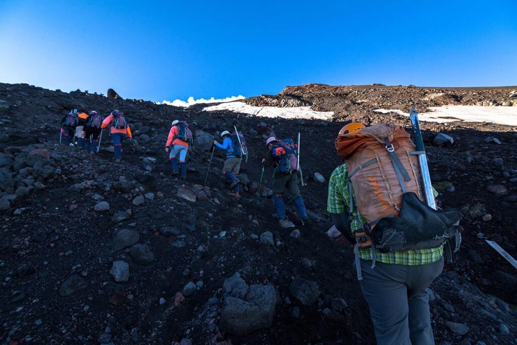 Hiking Villarrica Volcano in Pucon, Chile