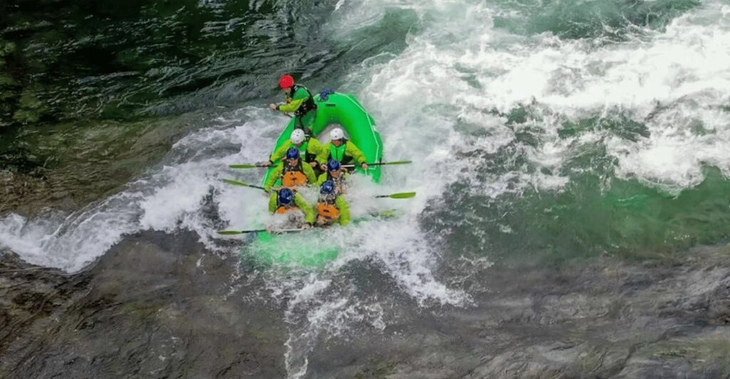 Rafting in the Rivers of Voss