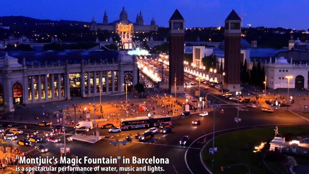 Barcelona’s Magic Fountain of Montjuïc: Colorful Water Shows